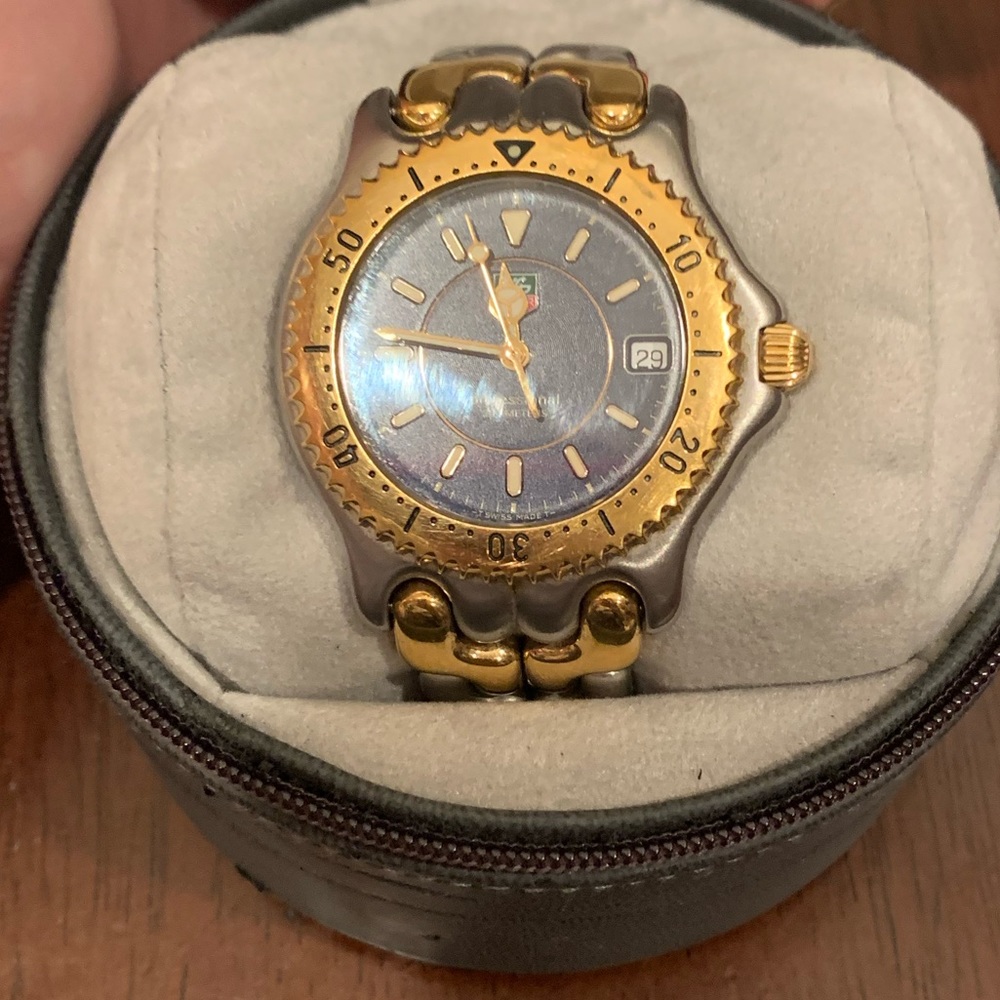 Tag Heuer two tone watch